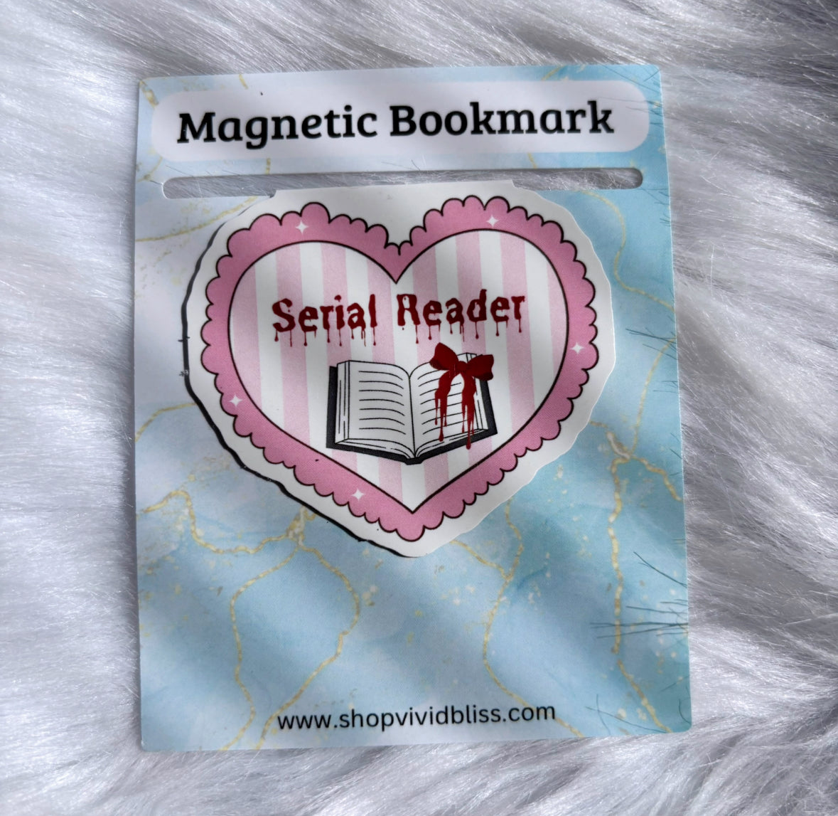 Serial Reader Magnetic Bookmark