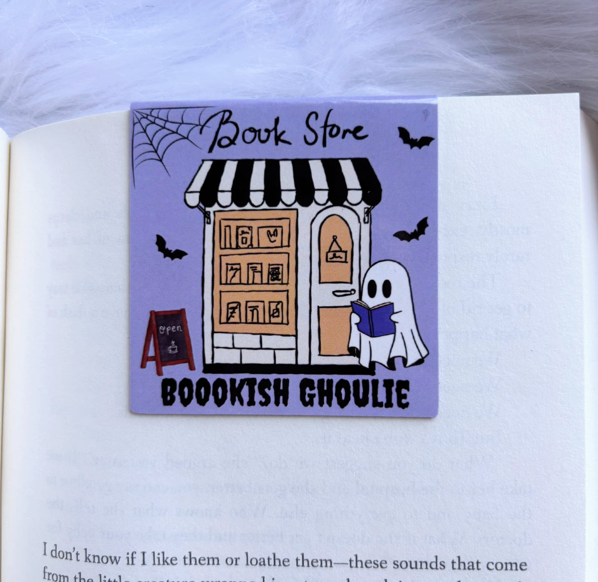 BOookish Ghoulie Magnetic Bookmark