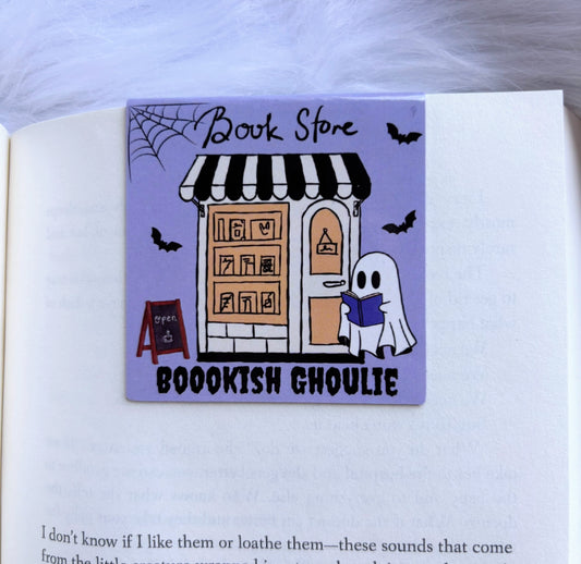 BOookish Ghoulie Magnetic Bookmark