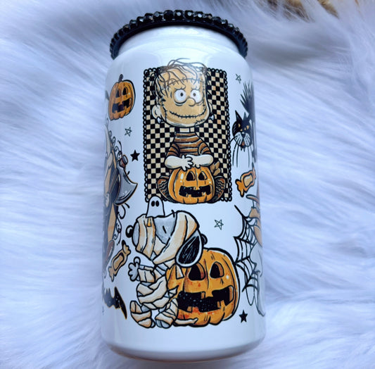 Dog and friends Halloween