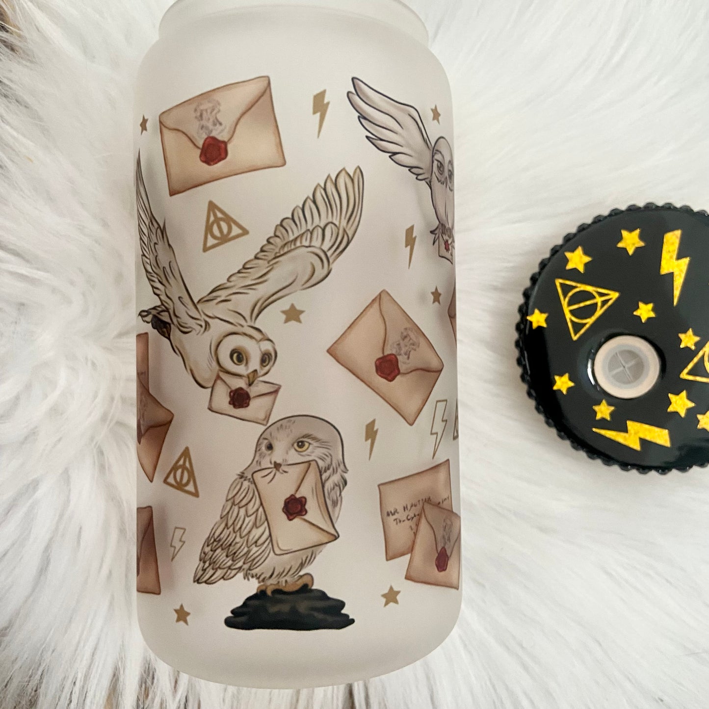 Wizard Owl 16oz Frosted Cup