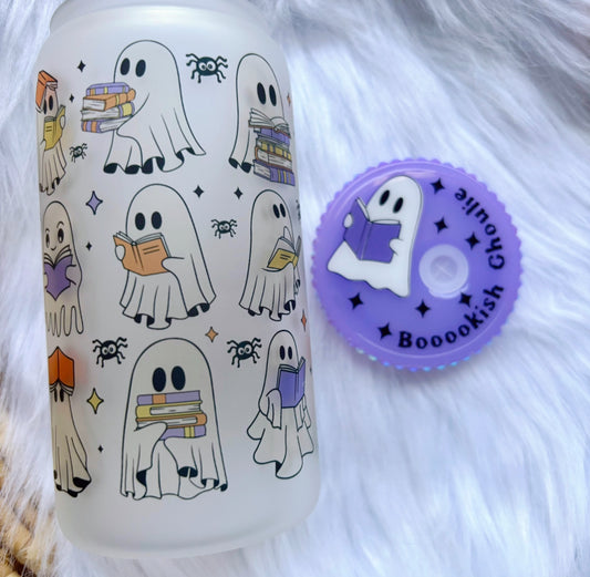Bookish Ghoulie | Halloween Bookworm Ghost