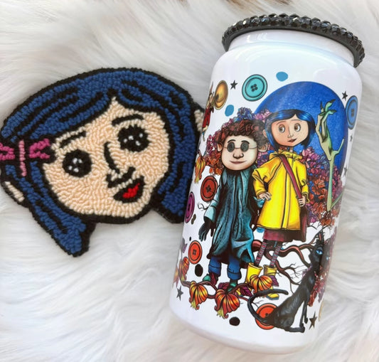 Button Girl (Coaster sold separately)