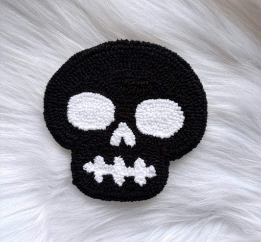 Skeleton Punch Needle Coaster