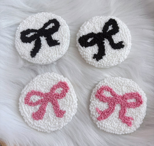 Coquette Car Coaster (Pair)