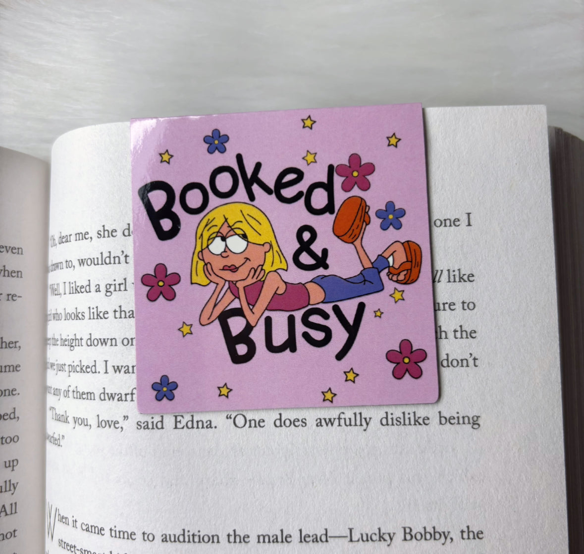McGuire Girl Magnetic Bookmark