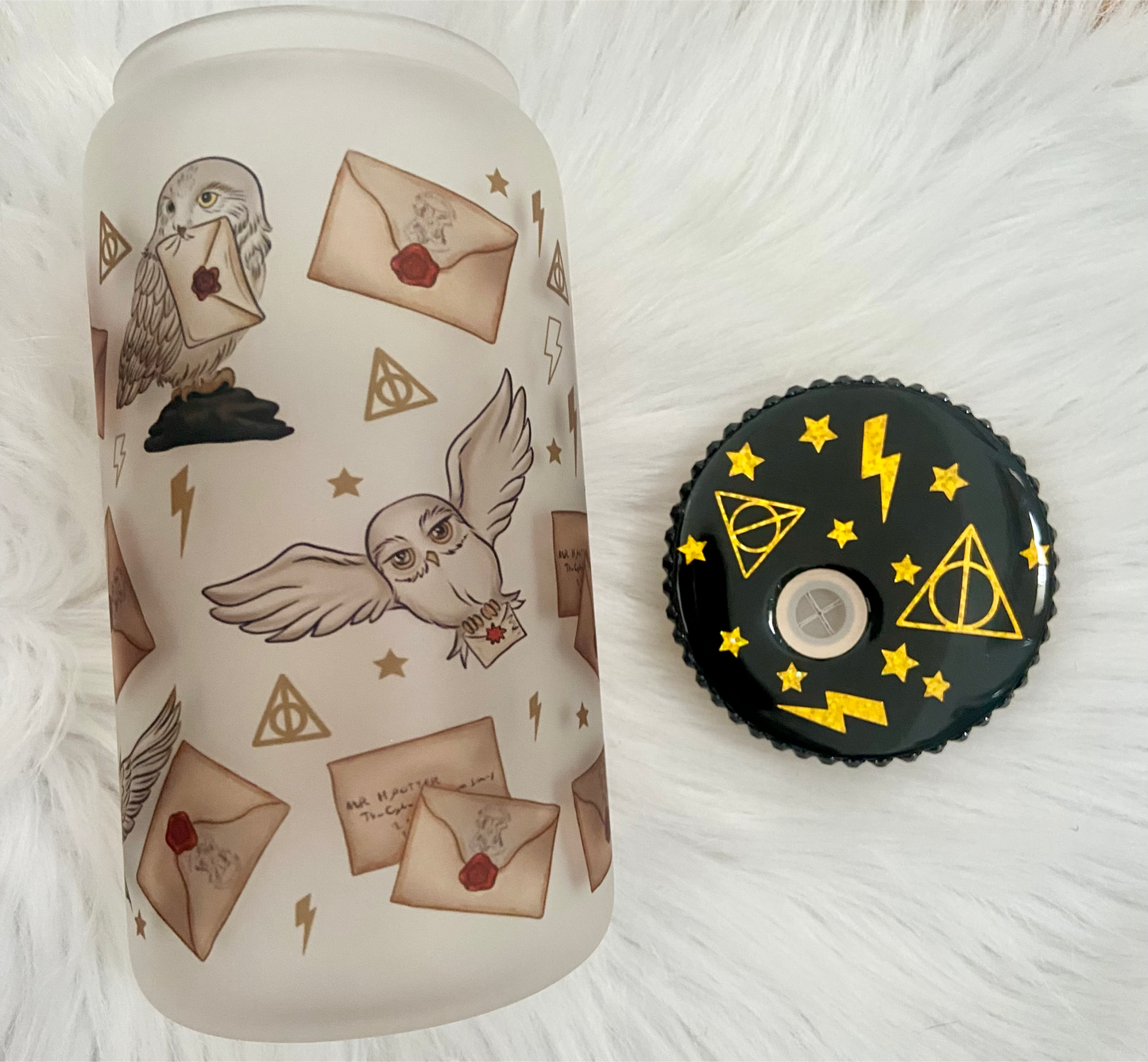 Wizard Owl 16oz Frosted Cup