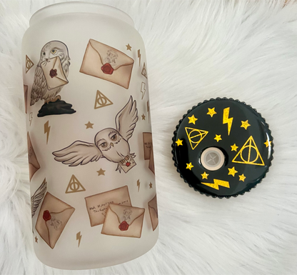 Wizard Owl 16oz Frosted Cup