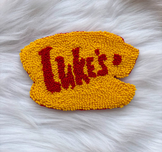 Luke’s punch needle Coaster
