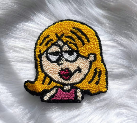 Lizzie McGuire Y2K punch needle coaster - Mug Rug